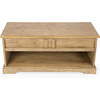 Efrem Wood Storage Bench, Natural - Accent Seating - 10