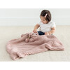 Organic Cotton Comfy Knit Baby Gift Set, Berry - Blankets - 2