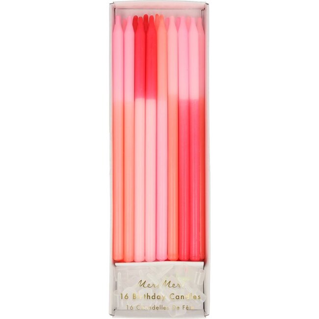 Pink Colour Block Candles
