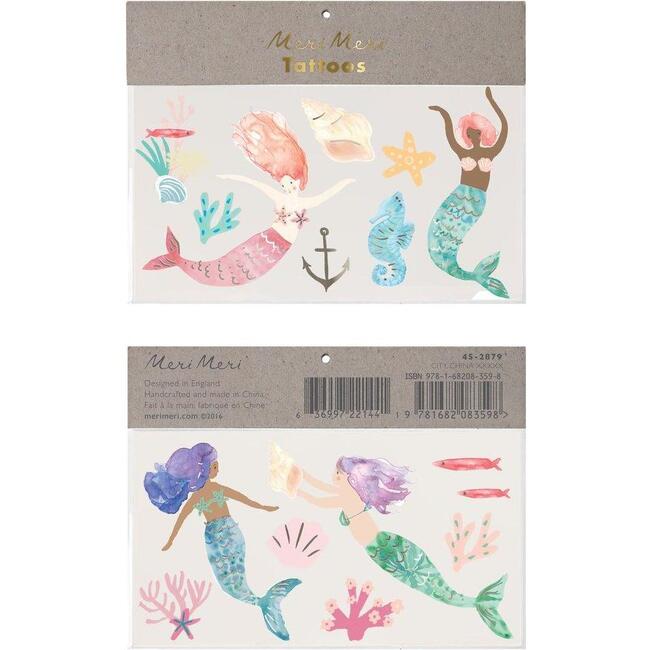 Mermaid Large Tattoos - Party Accessories - 1