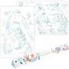 Mermaid Colouring Posters - Party Accessories - 1 - thumbnail