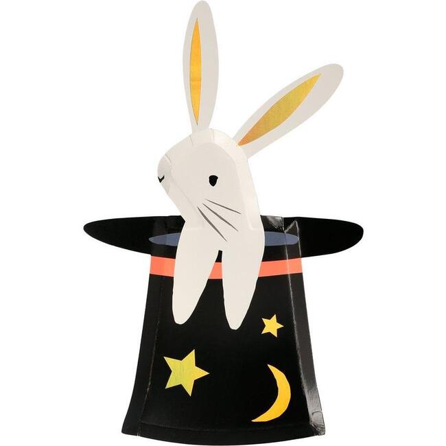 Bunny In Hat Shaped Plates - Party Accessories - 1