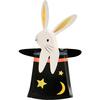 Bunny In Hat Shaped Plates - Party Accessories - 1 - thumbnail