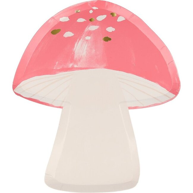 Fairy Toadstool Plates - Party Accessories - 1