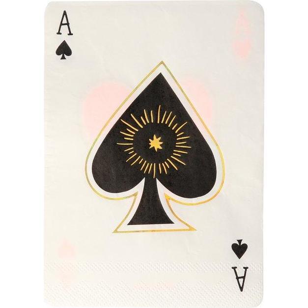Magic Aces Napkins - Party Accessories - 1