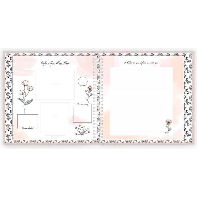 Wildflower Meadow Luxury Memory Baby Book - Books - 4