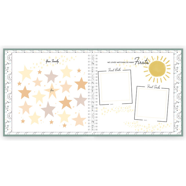 Celestial Skies Luxury Memory Baby Book - Books - 6