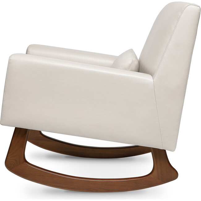 Sleepytime Rocker, Taupe Leather - Nursery Chairs - 3
