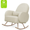 Compass Rocker, Oatmeal/Rose Gold - Nursery Chairs - 9