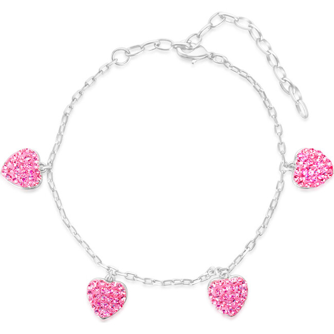 Heart Bracelet, Pink