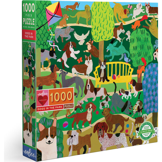 Dogs in the Park 1000-Piece Puzzle