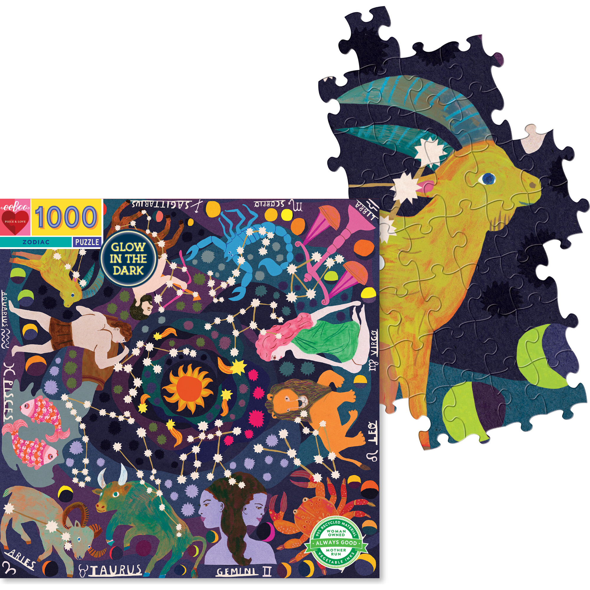 Zodiac 1000-Piece Puzzle