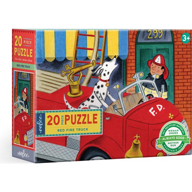 Fire Truck 20 Piece Puzzle