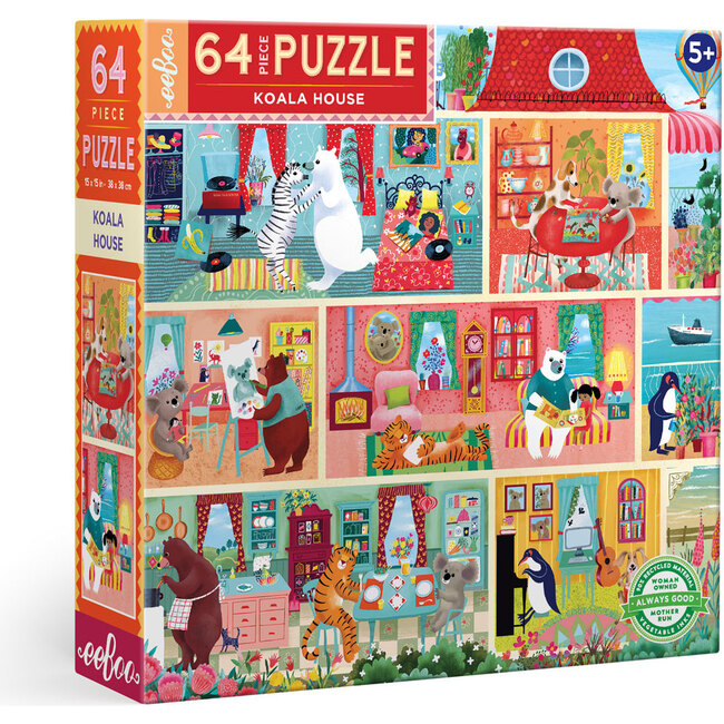 Koala House 64 Piece Puzzle