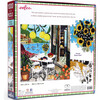 Cats in Positano 1000-Piece Puzzle - Puzzles - 4