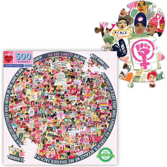 Women March 500 Piece Puzzle