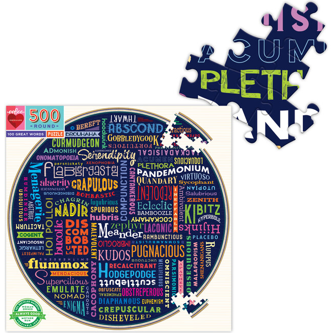 100 Great Words 500-Piece Puzzle - Puzzles - 3