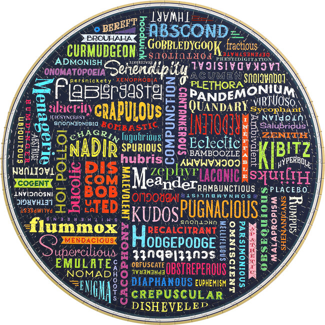 100 Great Words 500-Piece Puzzle - Puzzles - 4