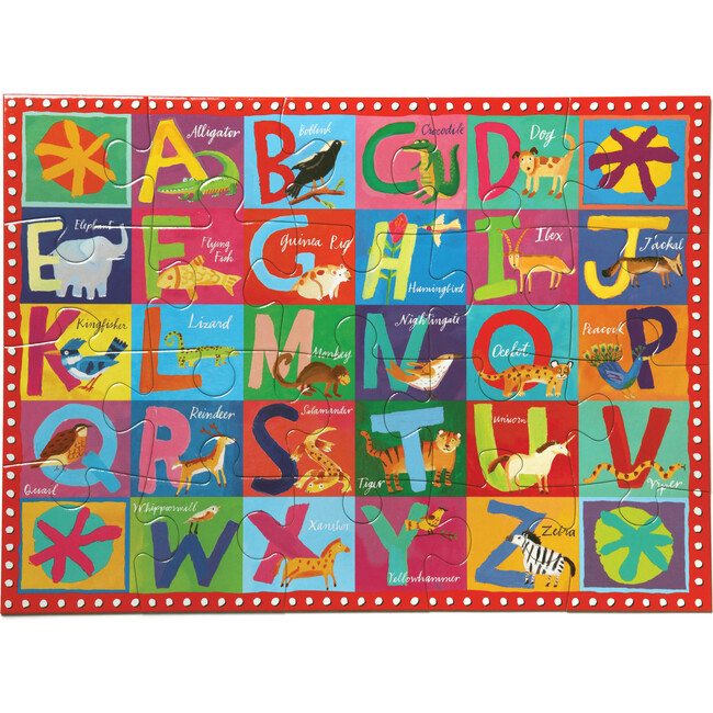 Animal ABC 20 Piece Puzzle - Puzzles - 2