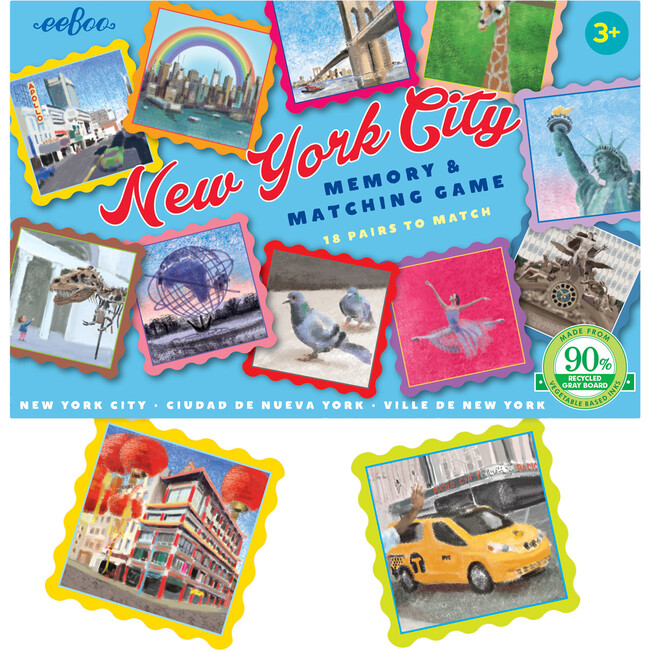 New York City Memory & Matching Game - Games - 2