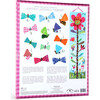 Hot Pink Flower Growth Chart - Wall Décor - 5