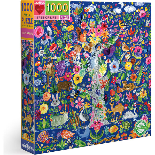 Tree of Life 1000 Piece Puzzle - eeBoo Puzzles | Maisonette