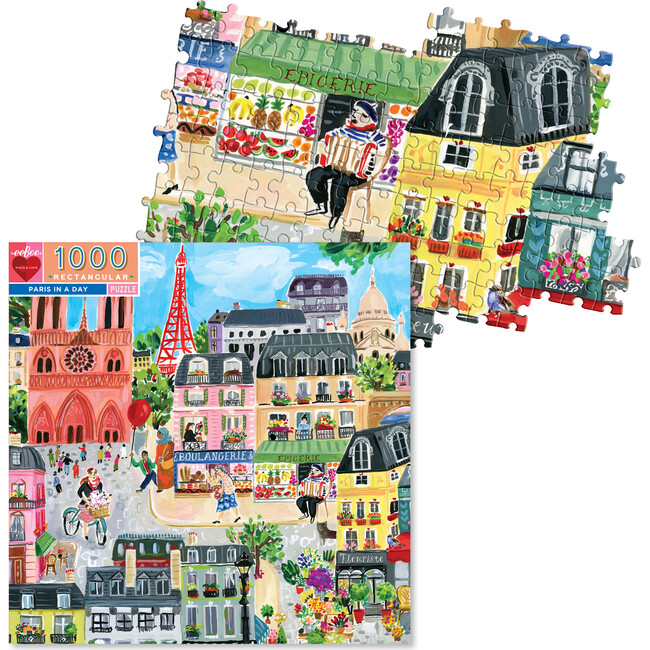 Paris in a Day 1000-Piece Puzzle