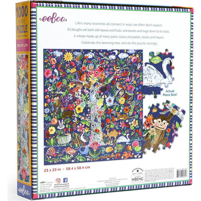 Tree of Life 1000 Piece Puzzle - Games - 4