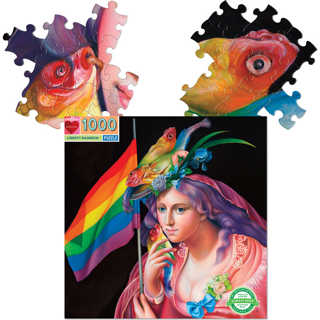 Liberty Rainbow 1000-Piece Puzzle - Puzzles - 3