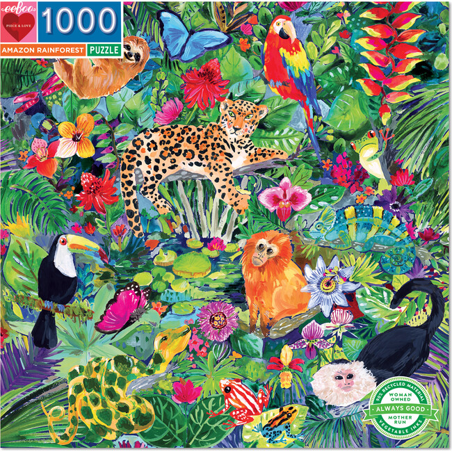 Amazon Rainforest 1000-Piece Puzzle
