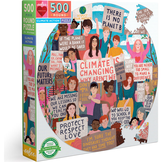 Climate Action 500-Piece Puzzle