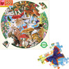 Mushrooms and Butterflies 500-Piece Round Puzzle - Puzzles - 2