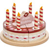 Chocolate Birthday Cake - Play Food - 1 - thumbnail