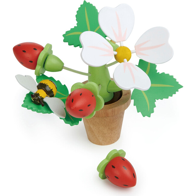 Strawberry Flower Pot - Woodens - 2