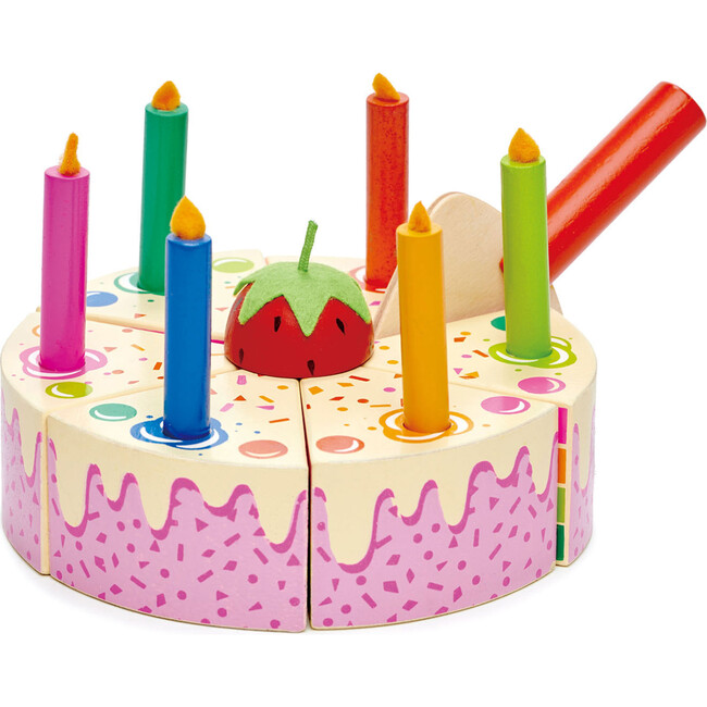 Rainbow Birthday Cake - Play Food - 1