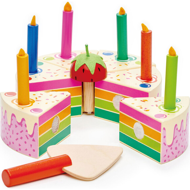Rainbow Birthday Cake - Play Food - 2