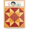 Patchwork Quilt Puzzle - Wooden Puzzles - 1 - thumbnail