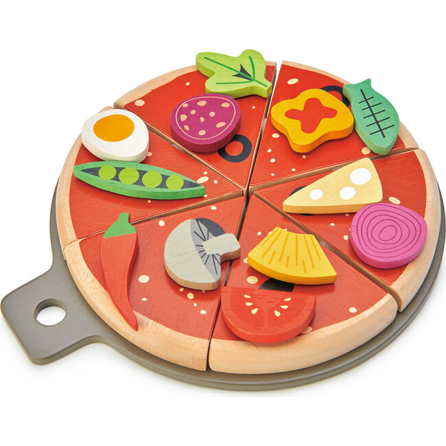 IJver Agrarisch Knuppel Pizza Party - Tender Leaf Toys Play Food & Accessories | Maisonette
