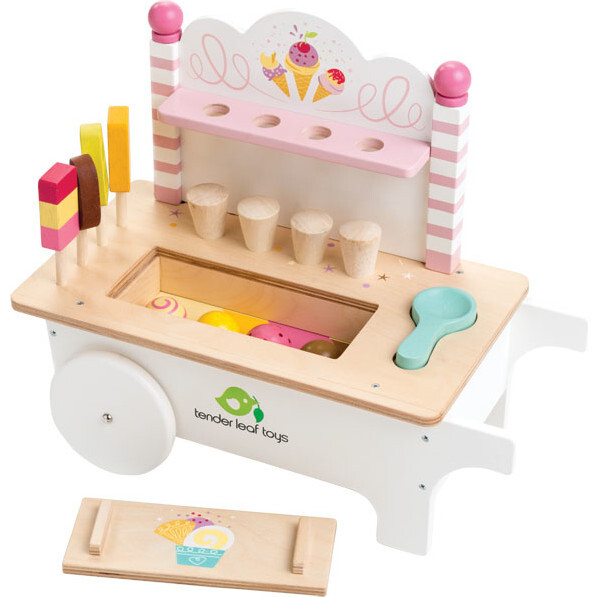 Ice Cream Cart - Tender Leaf Toys Play Food & Accessories | Maisonette