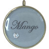 Petite Solitaire Pet ID Tag, Grey - Pet ID Tags - 1 - thumbnail