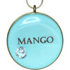 Solitaire Pet ID Tag, Seafoam Green - Pet ID Tags - 1 - thumbnail