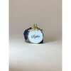 Magnolia 18k Gold Filled Pet ID Tag, Blue - Pet ID Tags - 2
