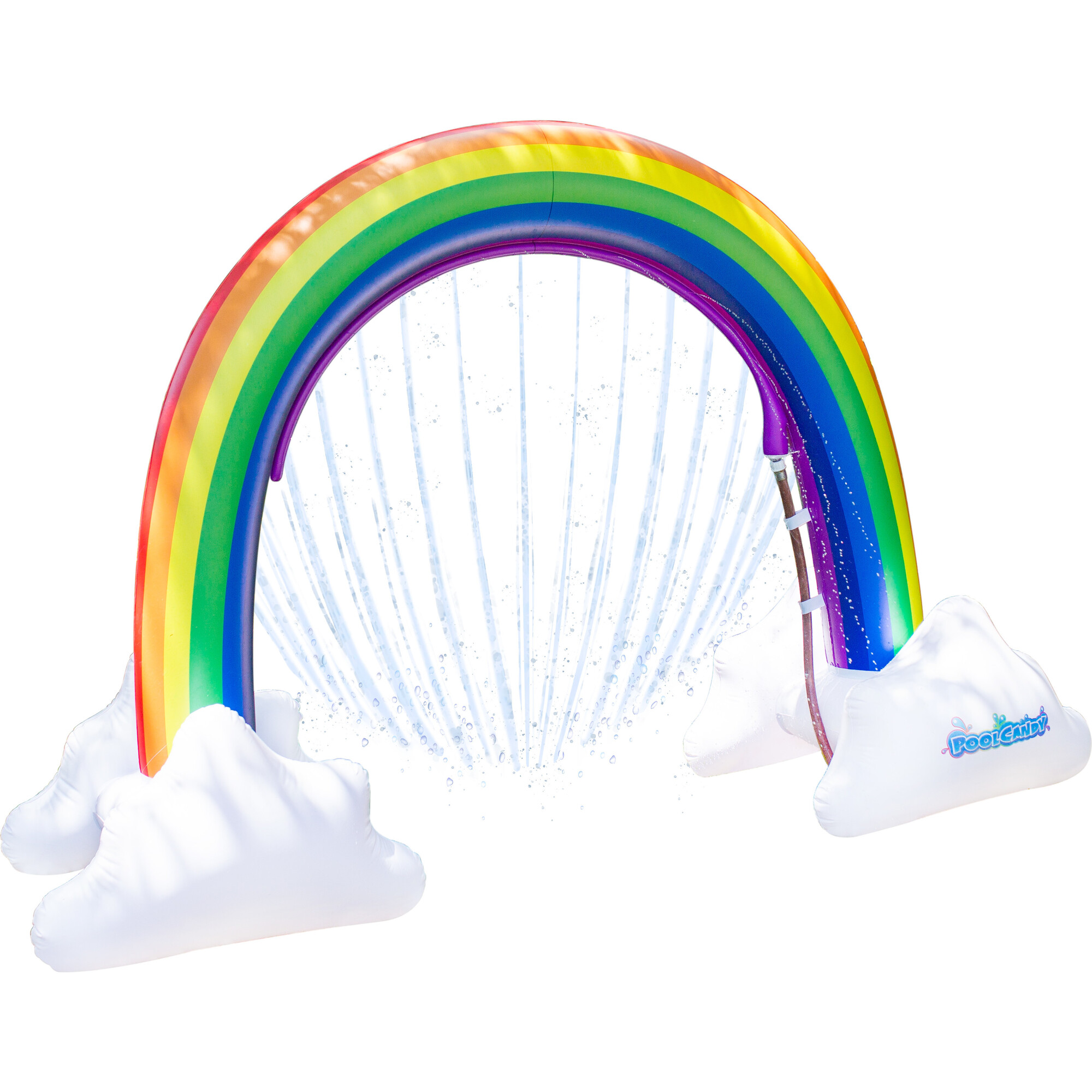 Giant Inflatable Rainbow Sprinkler - Pool Floats - 1