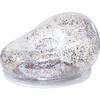 Inflatable Glitter Chair, Multicolor Holographic Glitter - Accent Seating - 1 - thumbnail