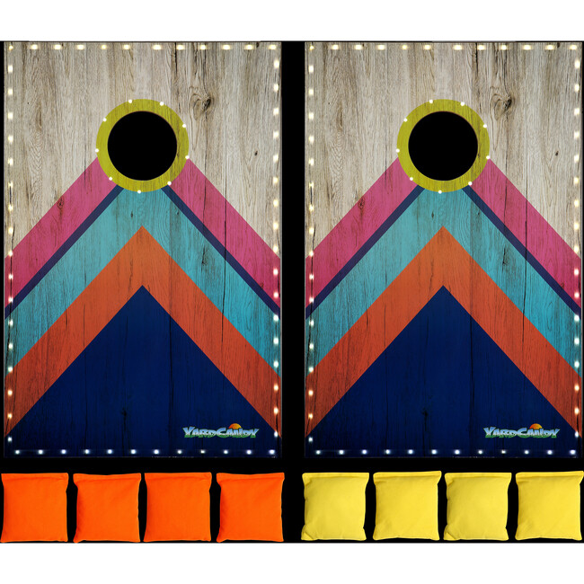 Deluxe LED Illuminated Cornhole