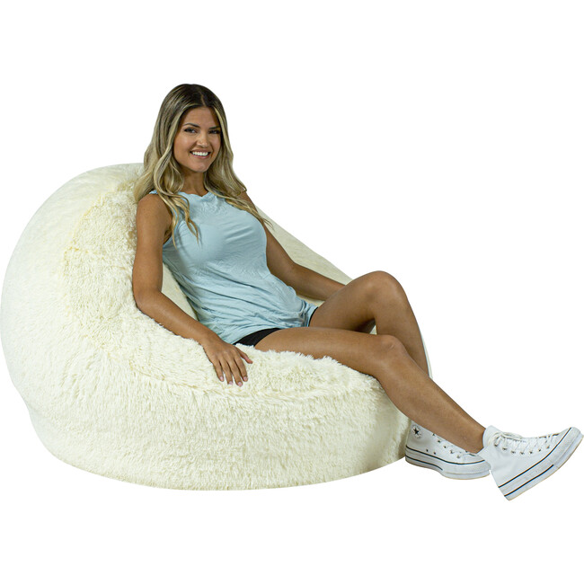 Mongolian Faux Fur Inflatable Chair