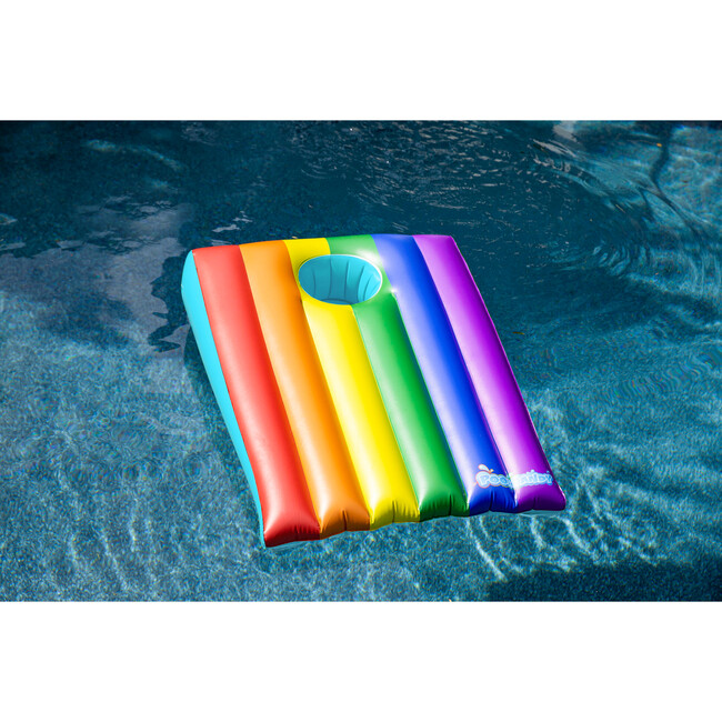 Floating Inflatable Cornhole Toss Rainbow Collection - Outdoor Games - 3
