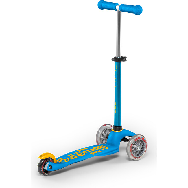 Mini Deluxe Kids Scooter, Ocean Blue - Scooters - 2