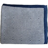 Piazza Throw Blanket, Navy - Throws - 2