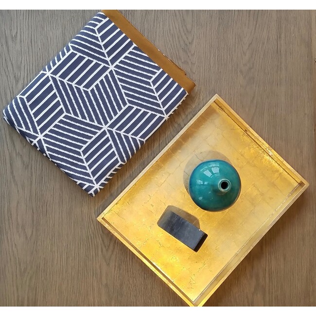 Piazza Hexagon Throw, Mustard - Throws - 4